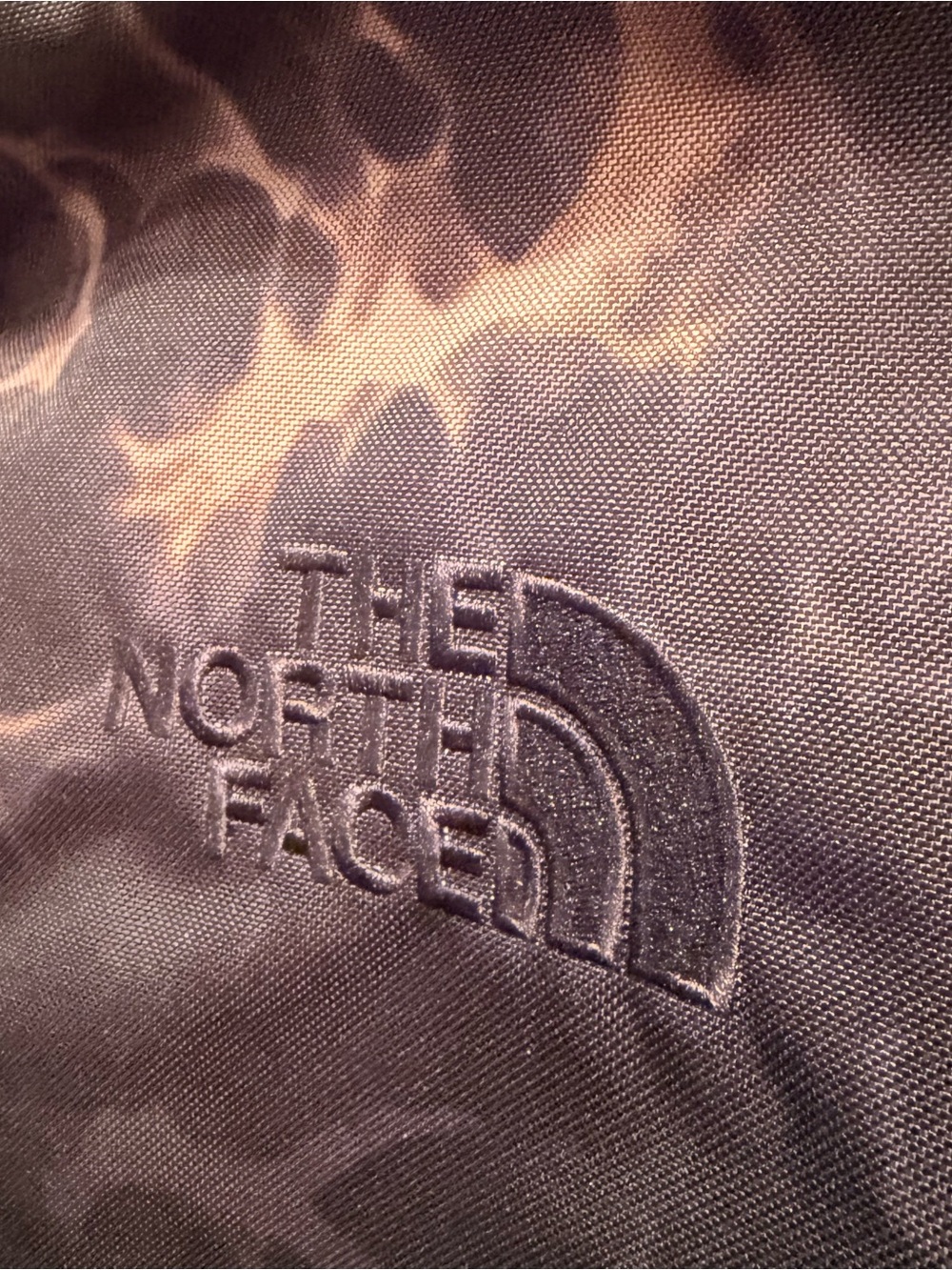 The North Face Jester Black and Brown Tie-Dye Backpack - Picture 2 of 7